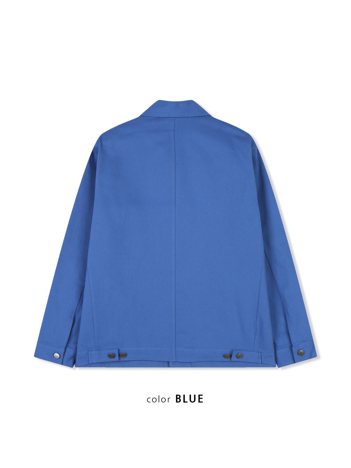 サファリワークジャケット BLUE 背面