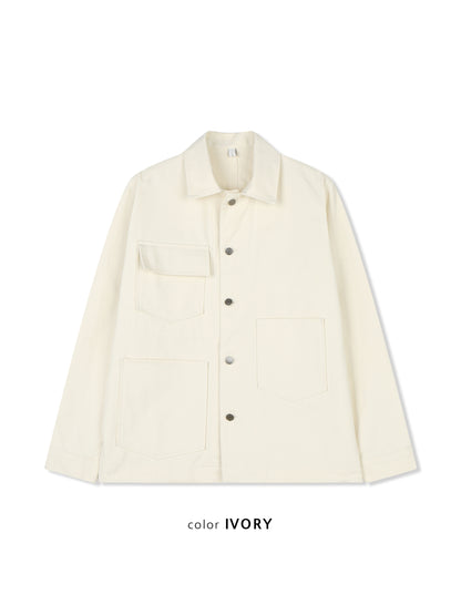 サファリワークジャケット IVORY