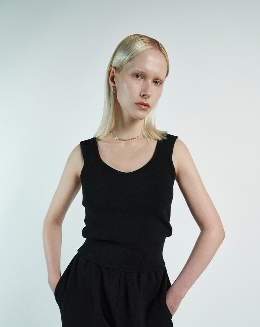 【즉납】【BLOSSOM H COMPANY】Di V Neck Sleeveless