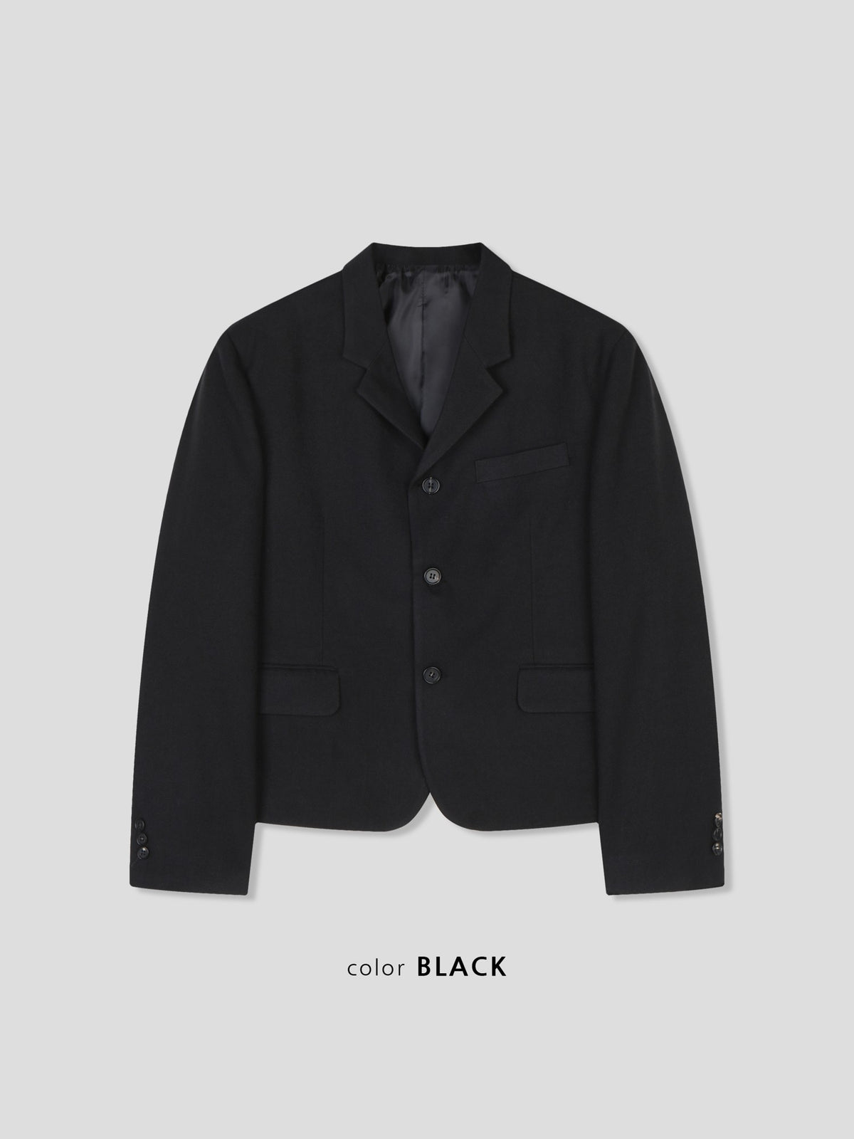 Lloyd Button Jacket BLACK