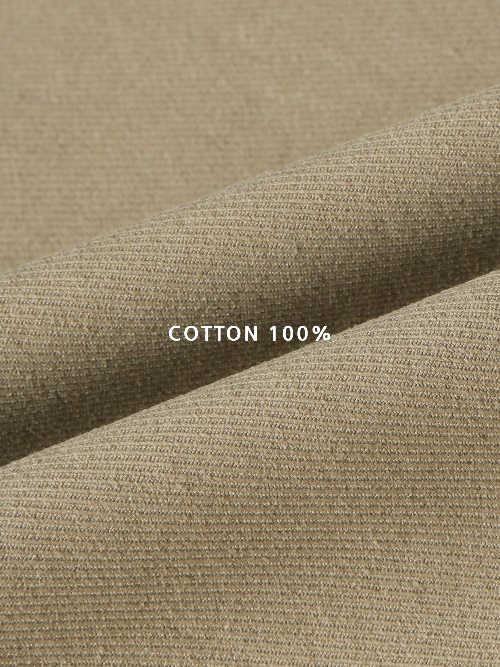 Log Field Hooded Coat fabric