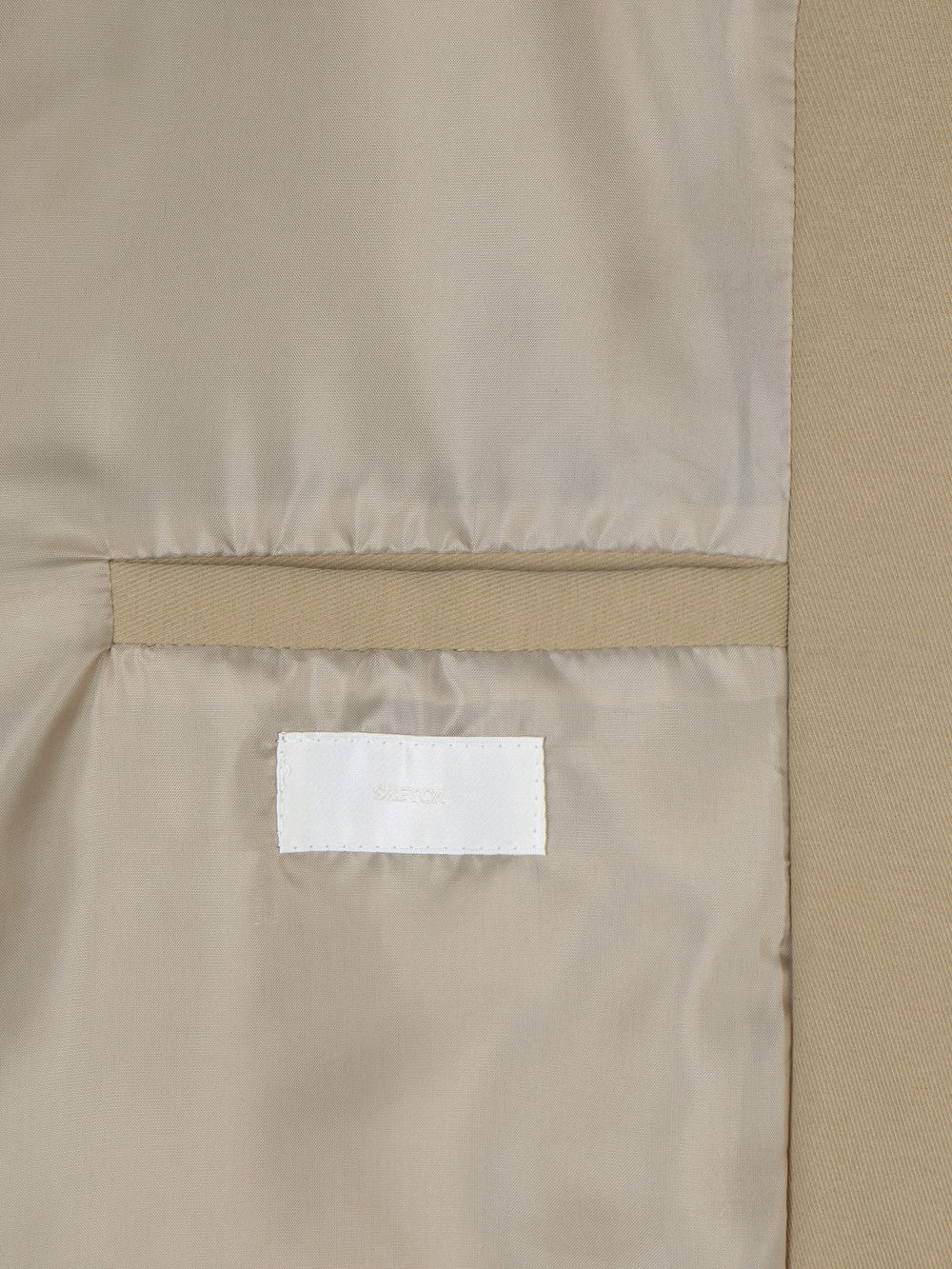 Log Field Hooded Coat lining