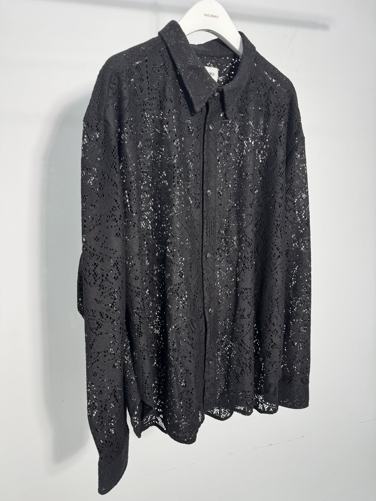 Lace Oversized Shirt