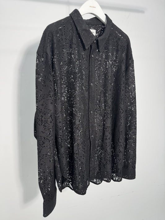 Lace Oversized Shirt