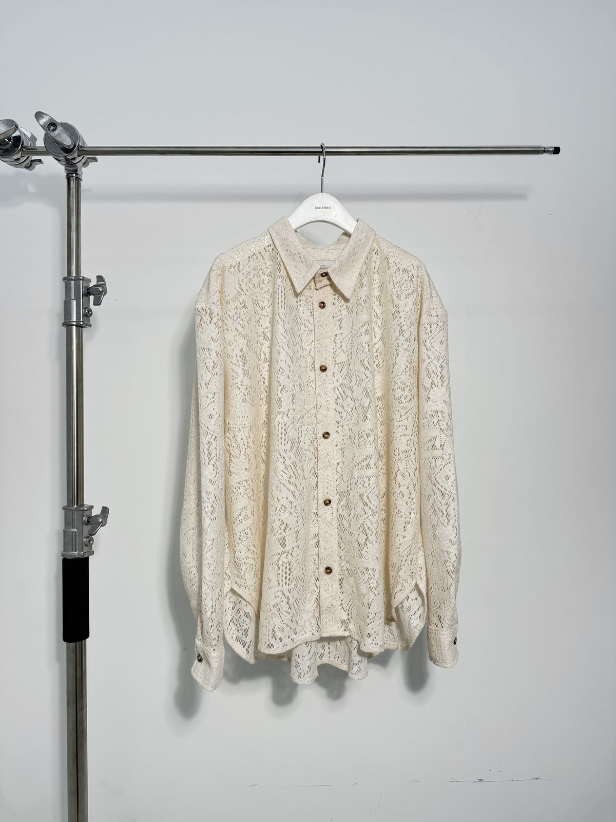 Lace Oversized Shirt