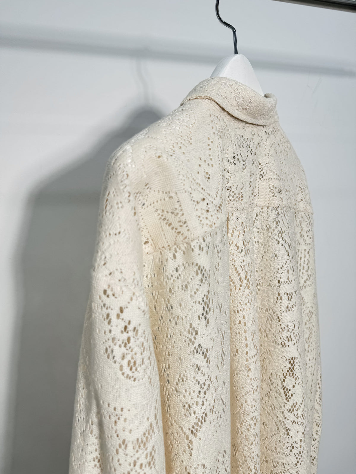 Lace Oversized Shirt
