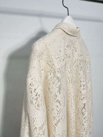 Lace Oversized Shirt