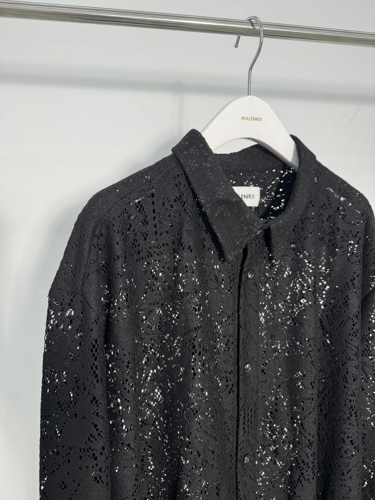 Lace Oversized Shirt