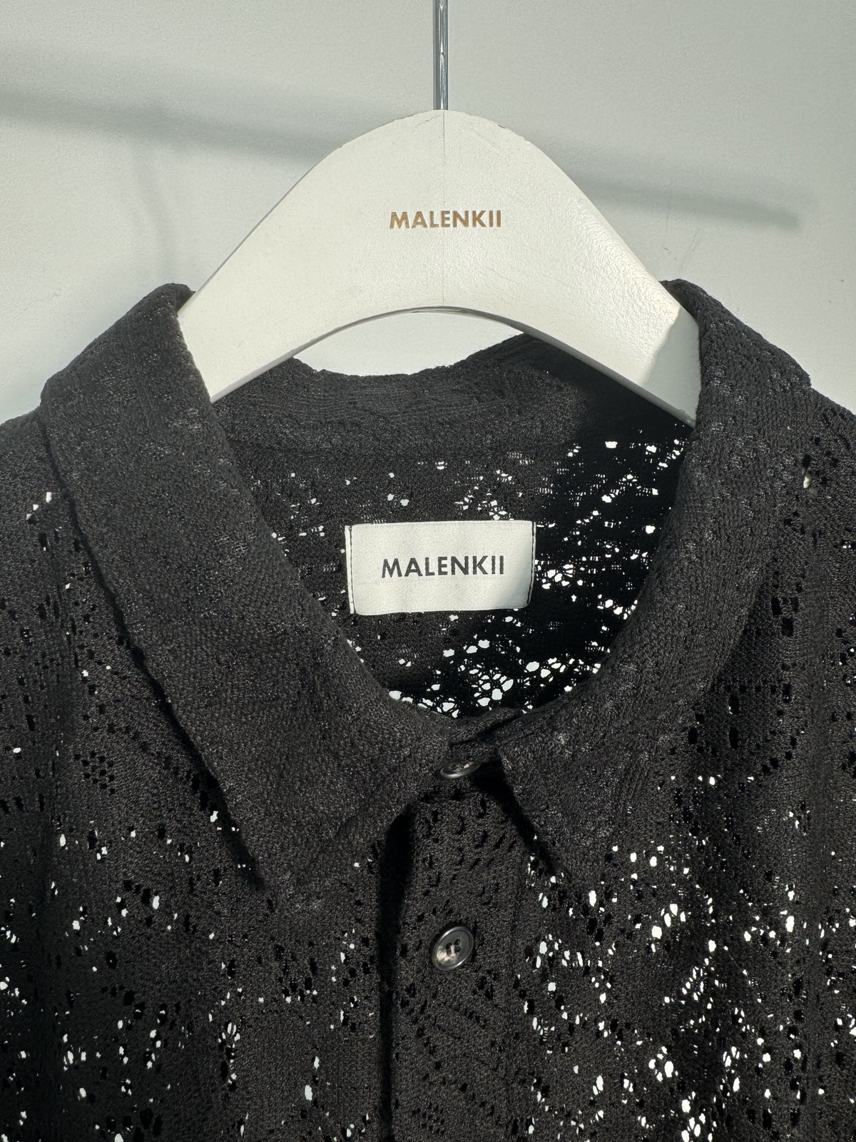 Lace Oversized Shirt