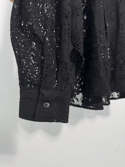 Lace Oversized Shirt