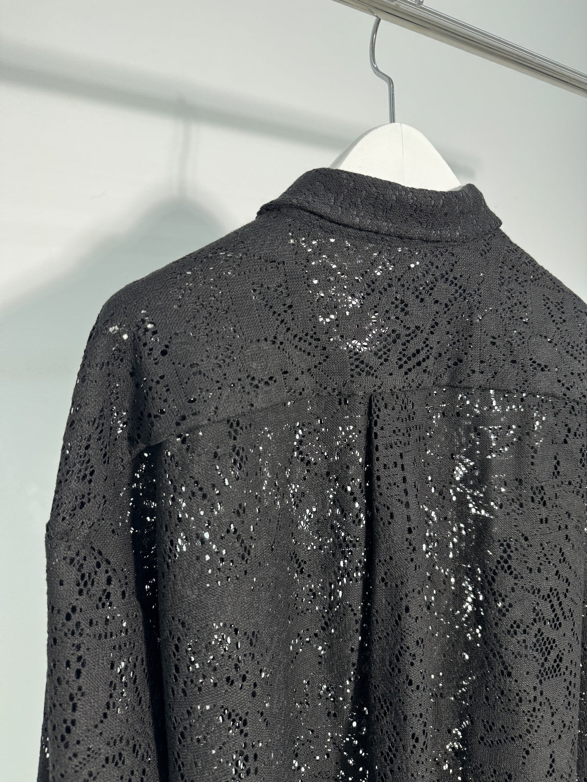 Lace Oversized Shirt