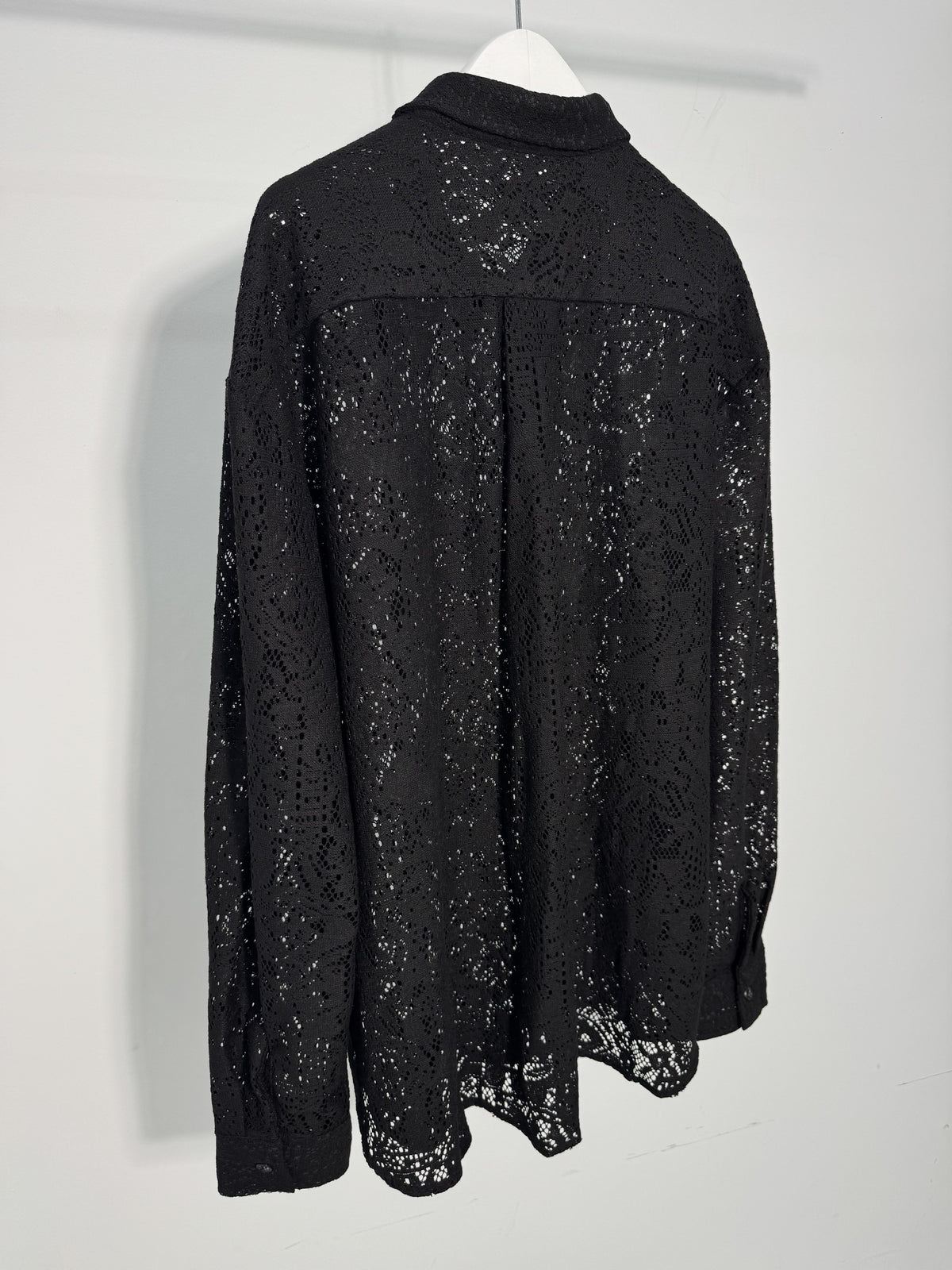 Lace Oversized Shirt