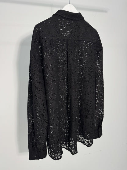 Lace Oversized Shirt