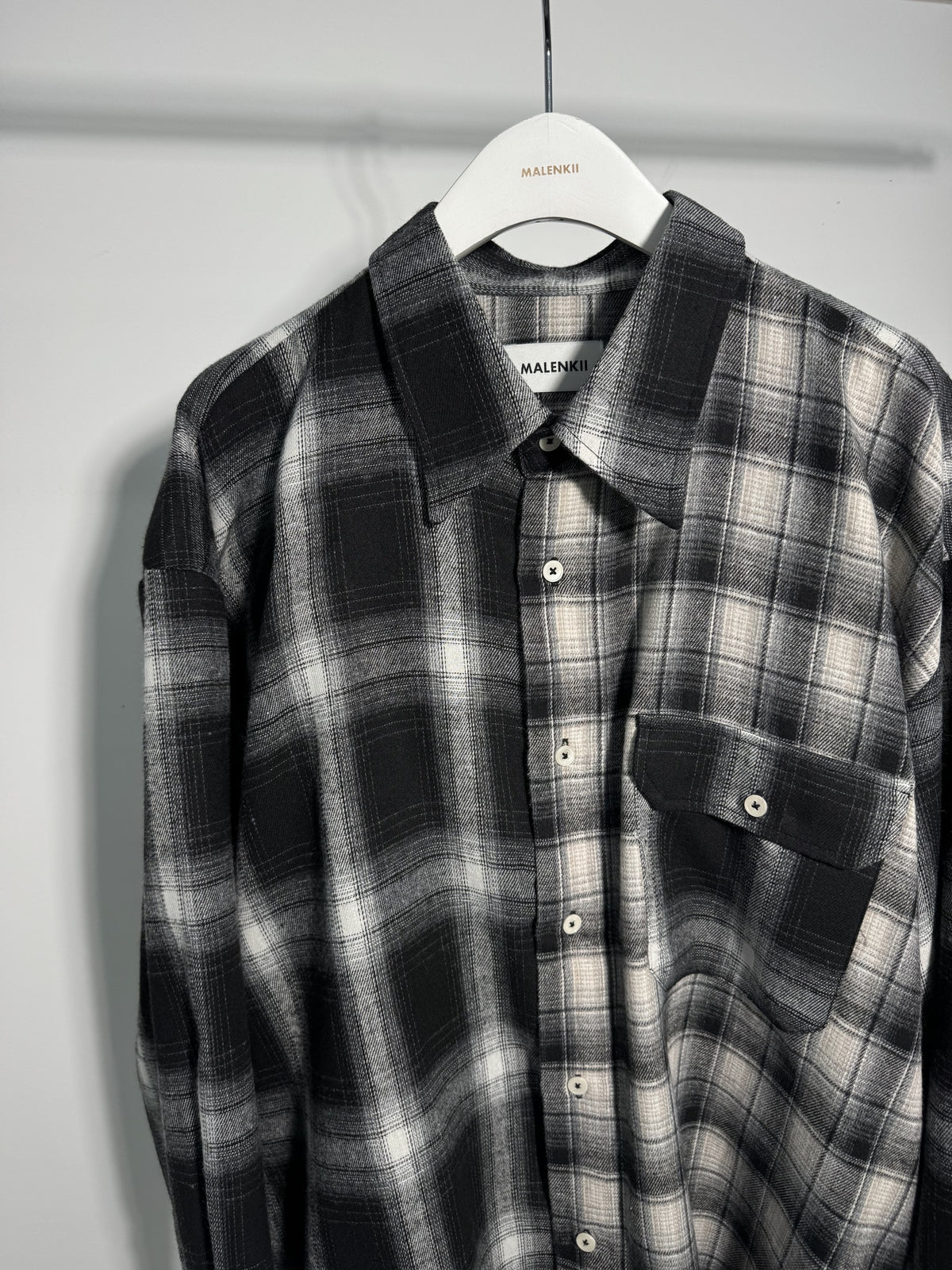 Pederson Contrast Check Shirt