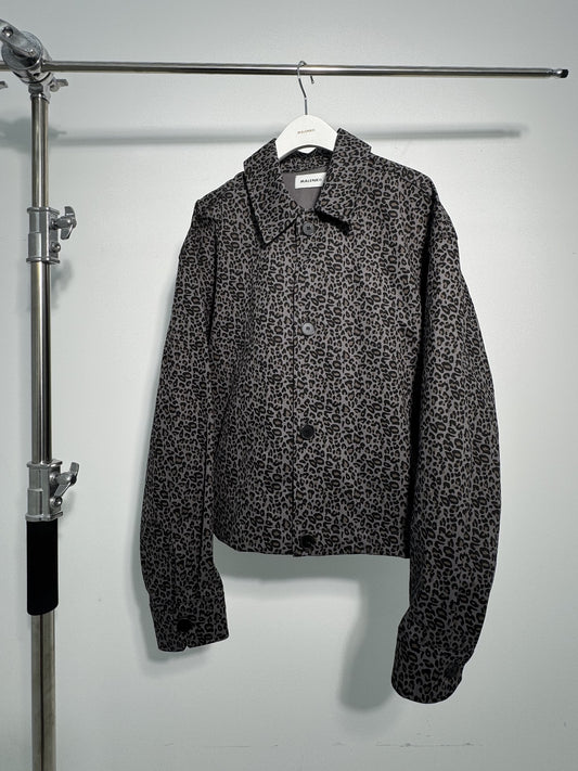 Viva Leopard Crop Jacket