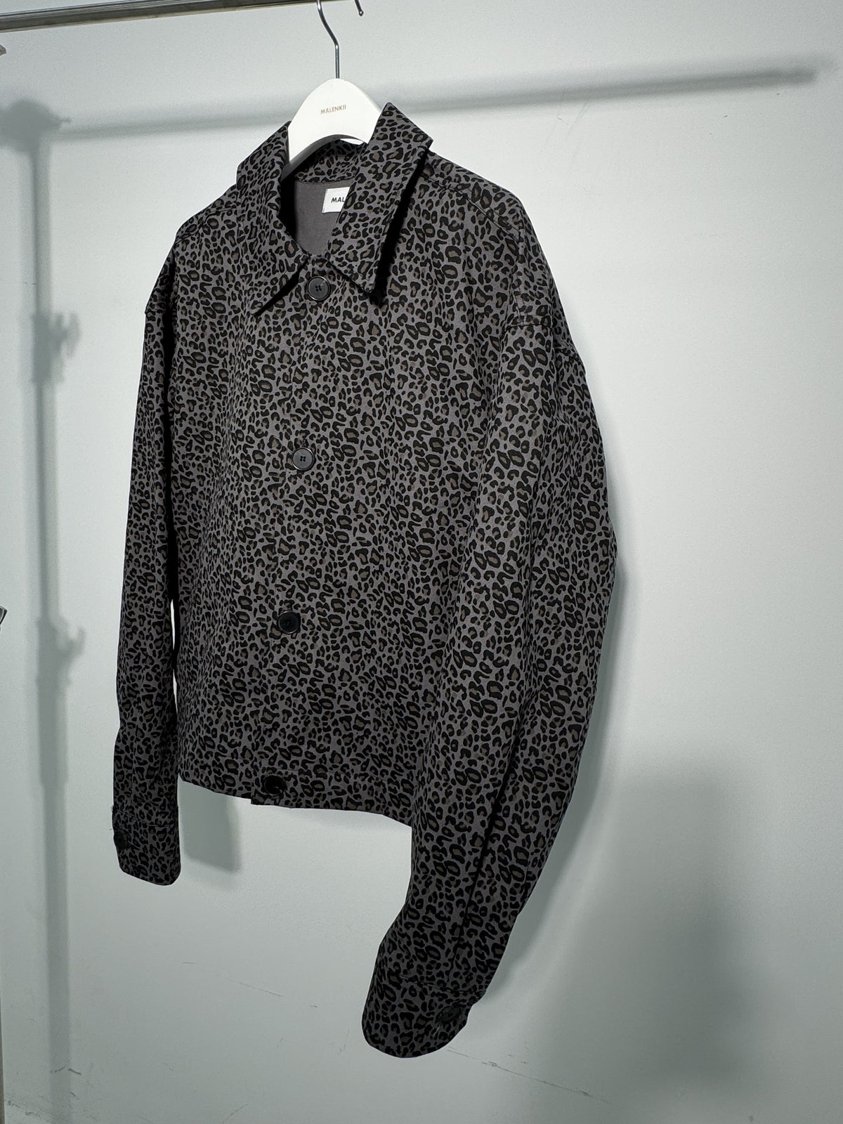 Viva Leopard Crop Jacket