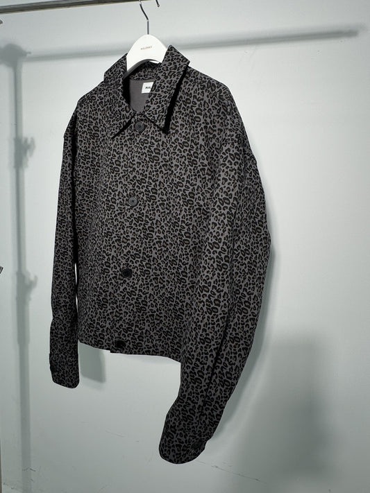 Viva Leopard Crop Jacket
