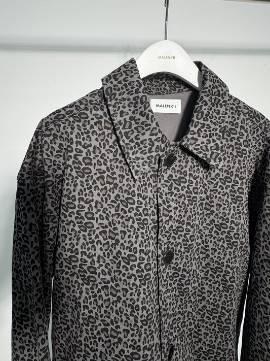 Viva Leopard Crop Jacket