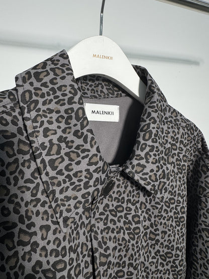 Viva Leopard Crop Jacket