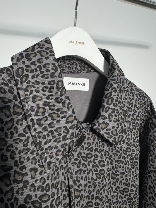 Viva Leopard Crop Jacket