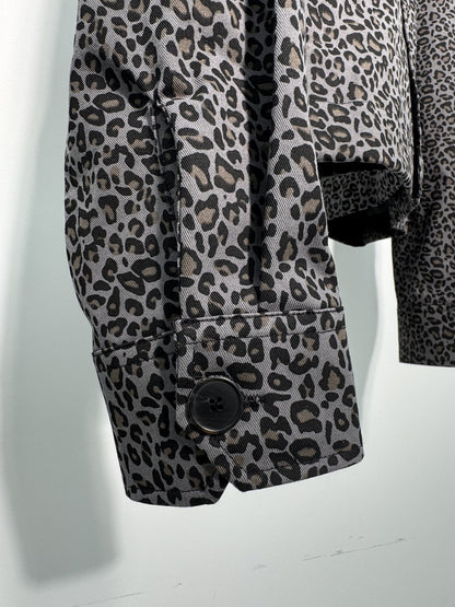 Viva Leopard Crop Jacket