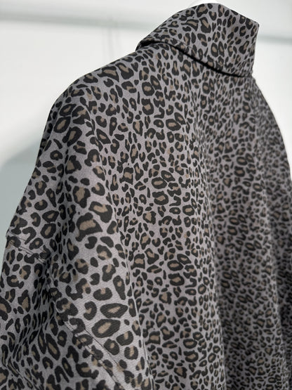 Viva Leopard Crop Jacket