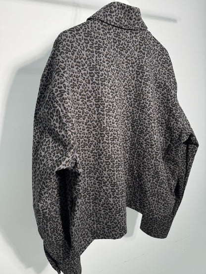 Viva Leopard Crop Jacket