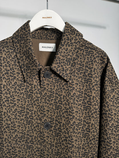 Viva Leopard Crop Jacket