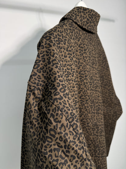 Viva Leopard Crop Jacket