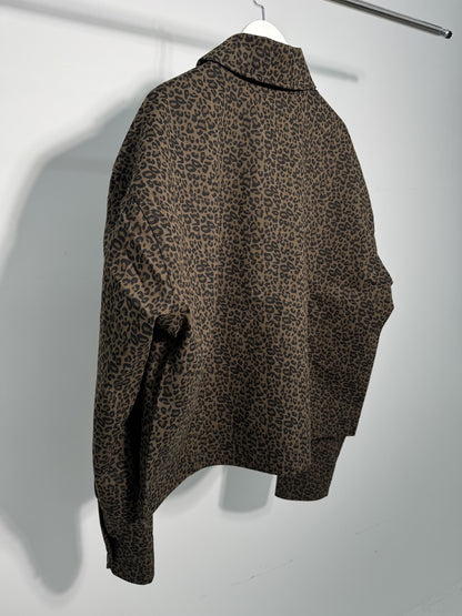 Viva Leopard Crop Jacket