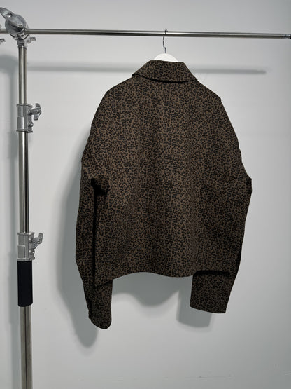 Viva Leopard Crop Jacket