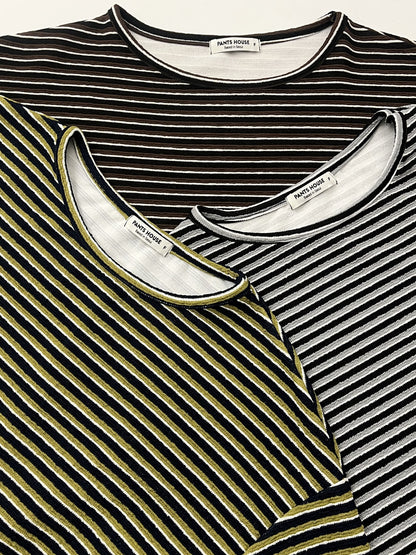 Cookie Boat Neck Long Sleeve Tee