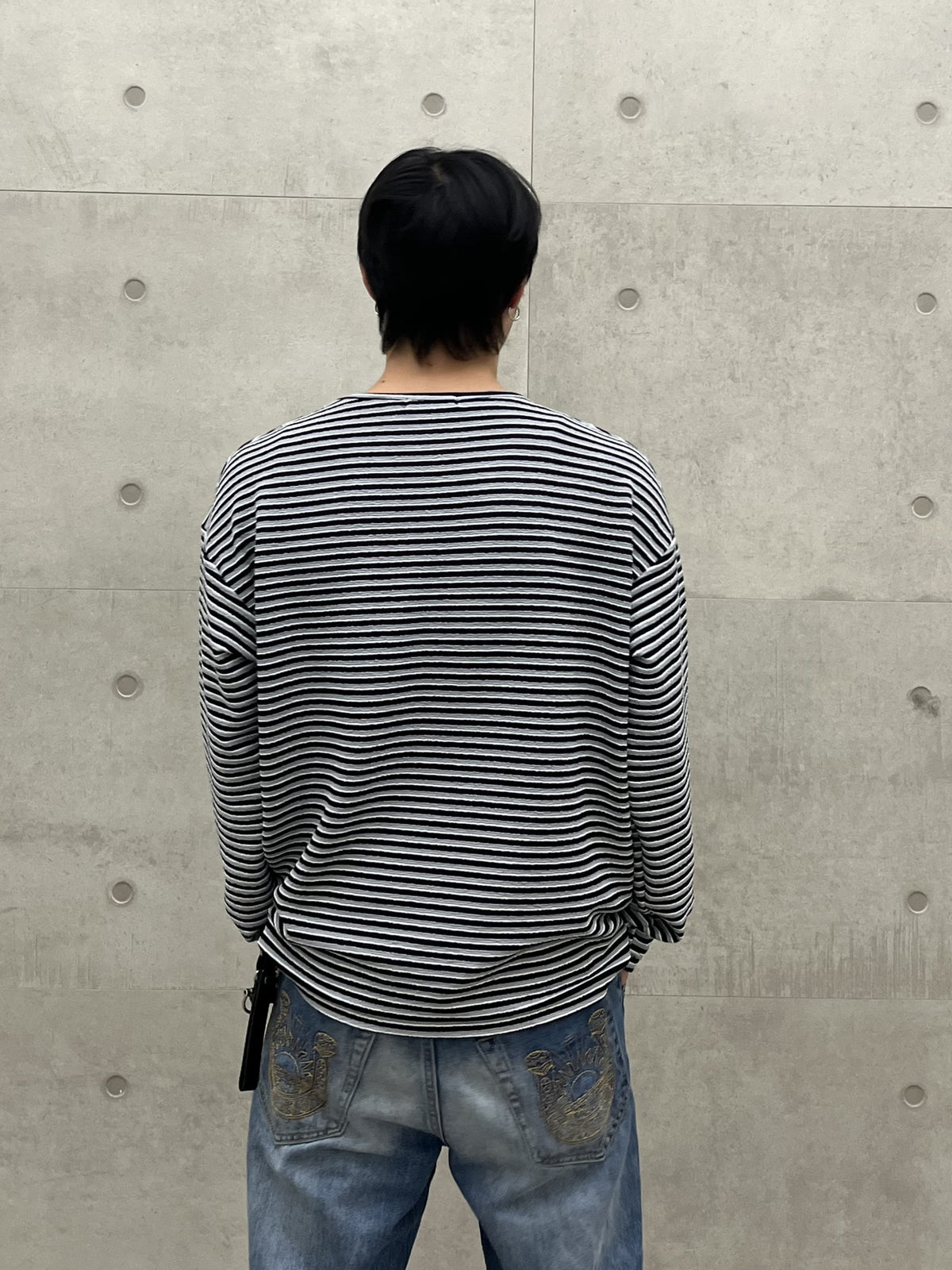 Cookie Boat Neck Long Sleeve Tee