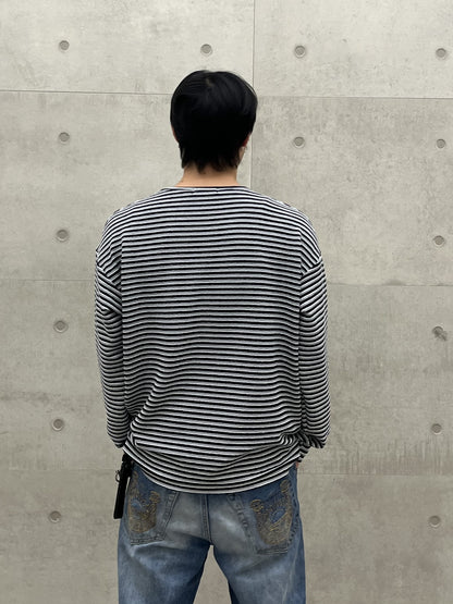 Cookie Boat Neck Long Sleeve Tee