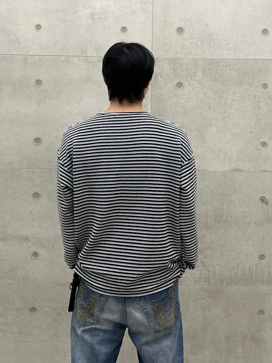 Cookie Boat Neck Long Sleeve Tee