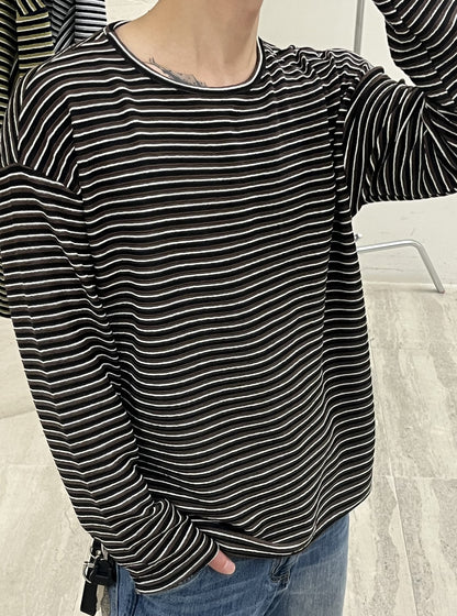 Cookie Boat Neck Long Sleeve Tee