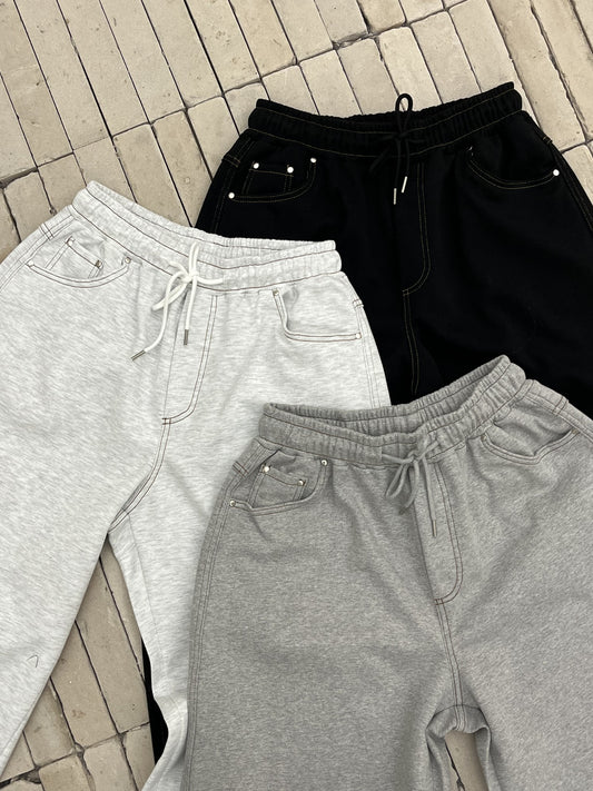 Curved Sweat Work Pants