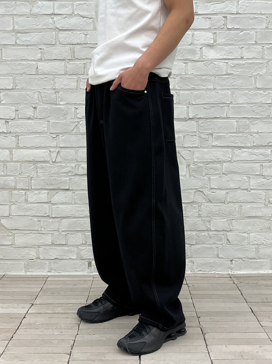 Curved Sweat Work Pants