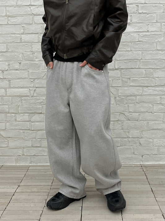 Curved Sweat Work Pants