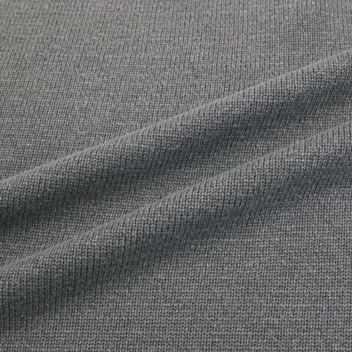 Washed Henley Neck Knit