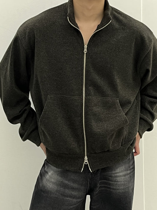 Rani Mock Neck Zip-up