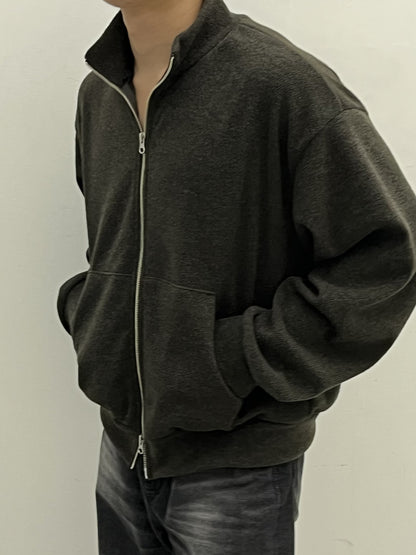 Rani Mock Neck Zip-up