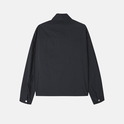 Stand Collar Snap Jacket