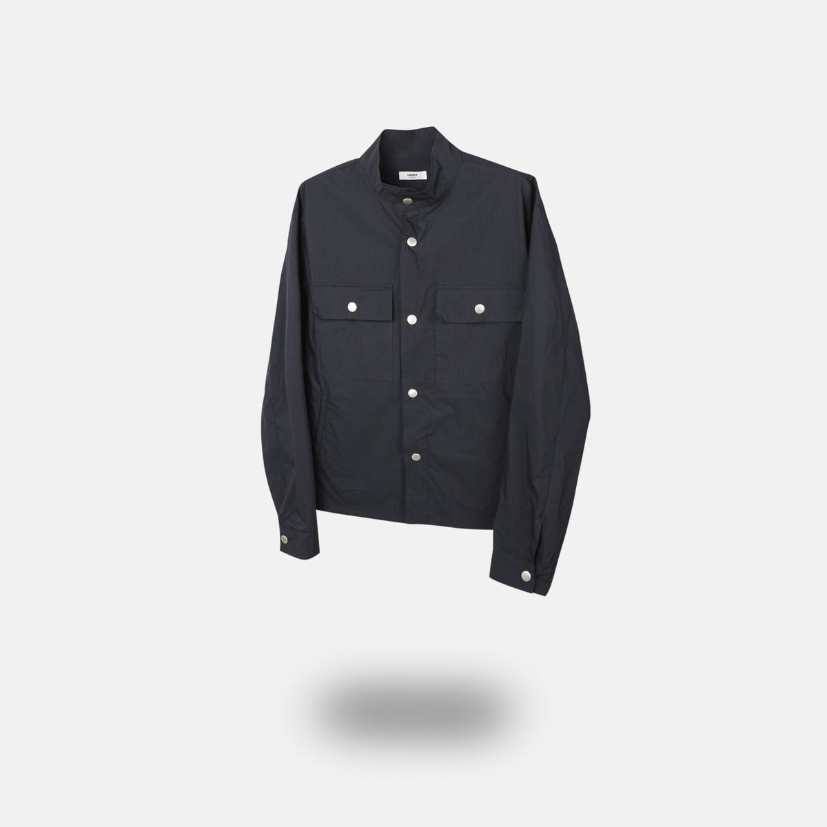 Stand Collar Snap Jacket