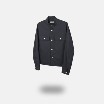 Stand Collar Snap Jacket