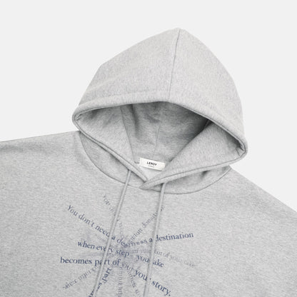 Message Print Hoodie