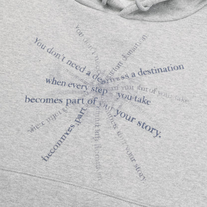 Message Print Hoodie