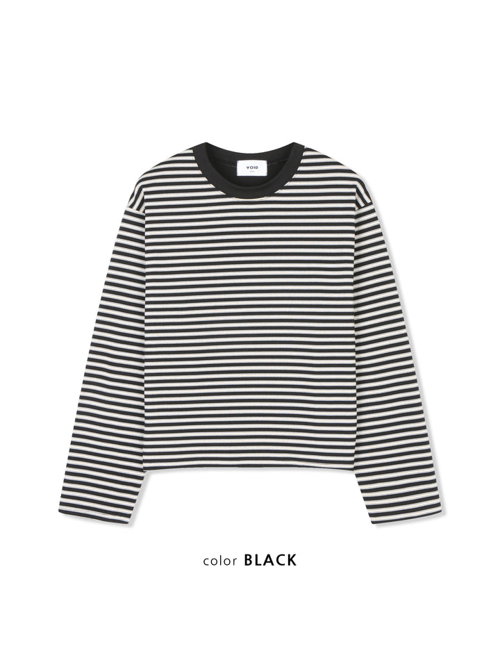 Soft Stripe Long Sleeve Tee