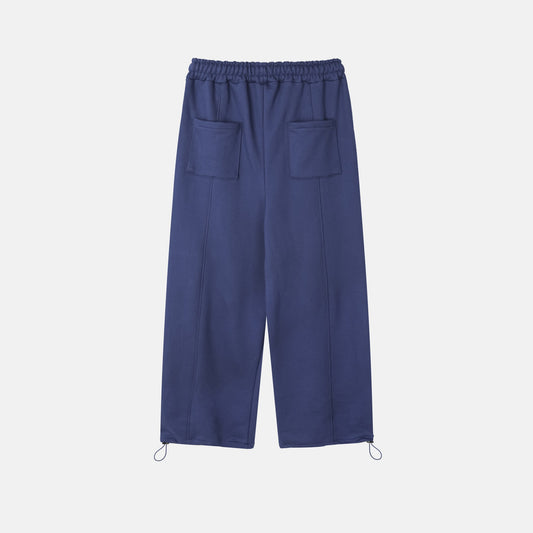 Pintuck Sweat Wide Pants
