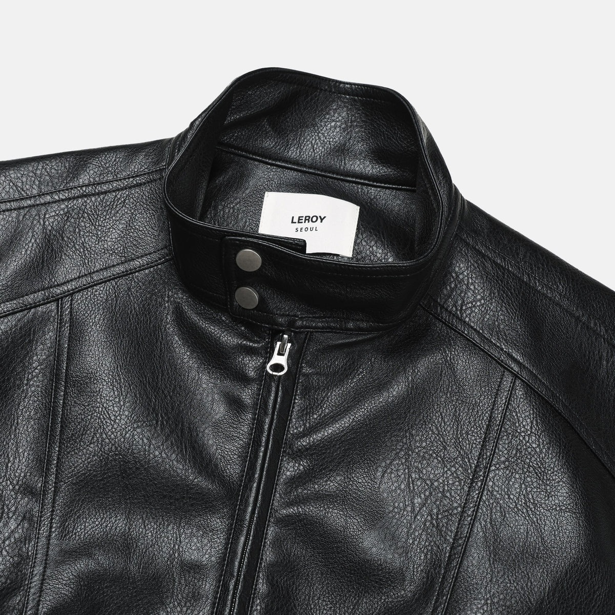 Leather-Look Zip Blouson